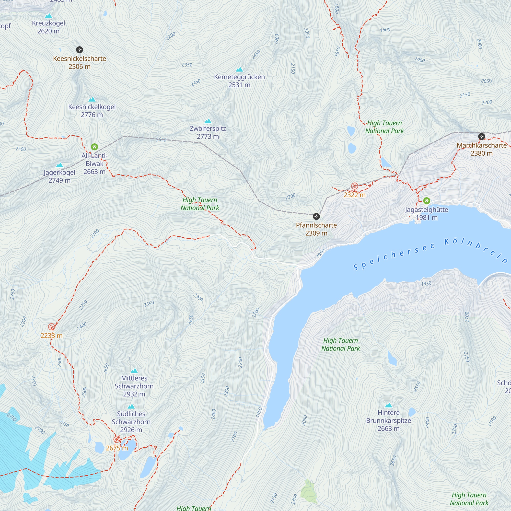 Kleinelendhütte (Jagdhütte) map
