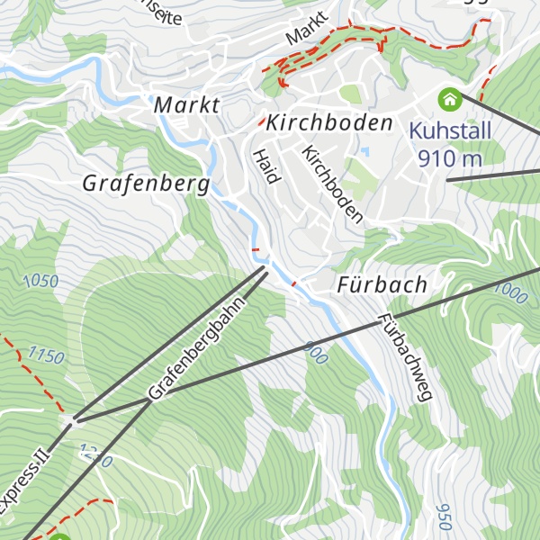 Map of Kühbergalm