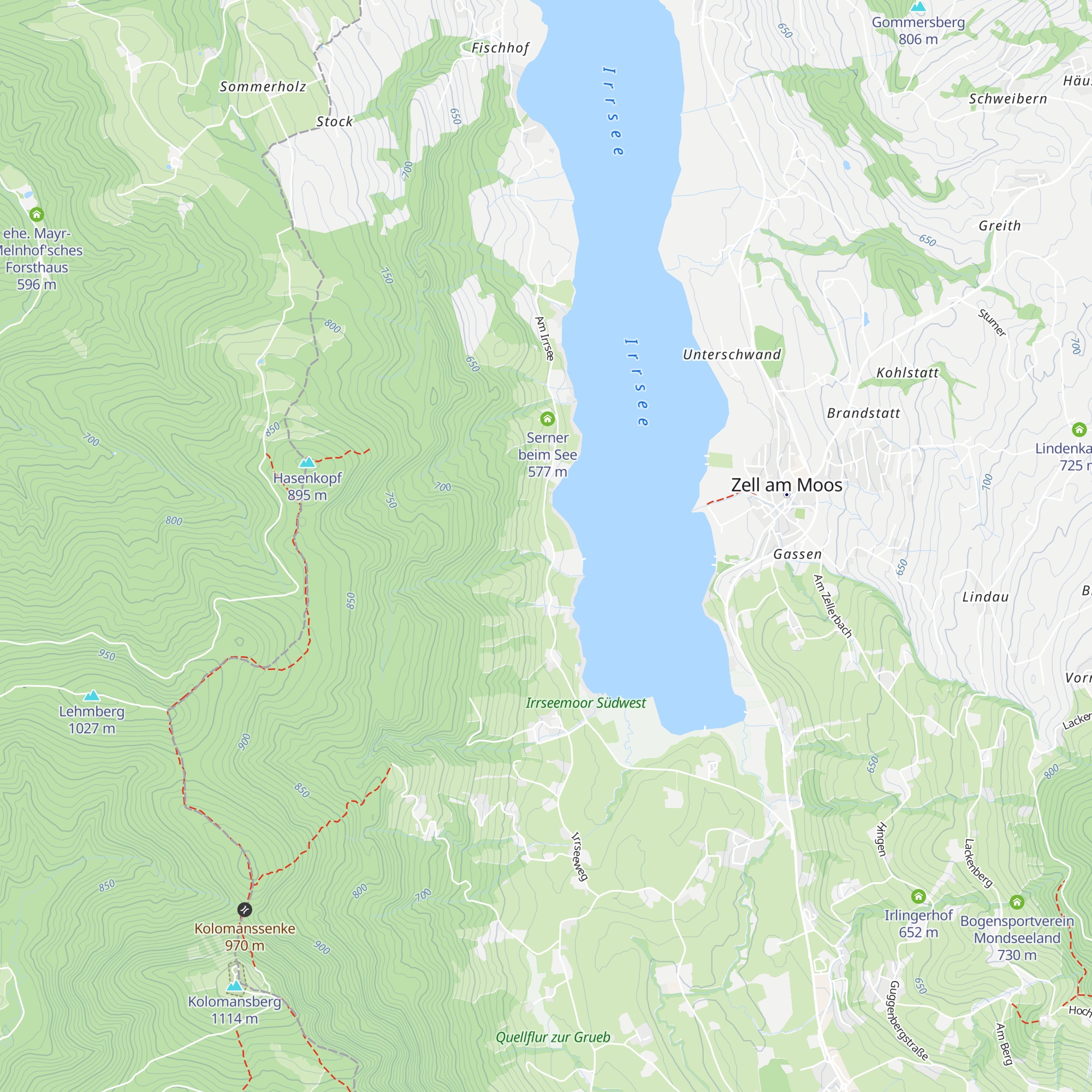 Seepenison Steiningerhof map