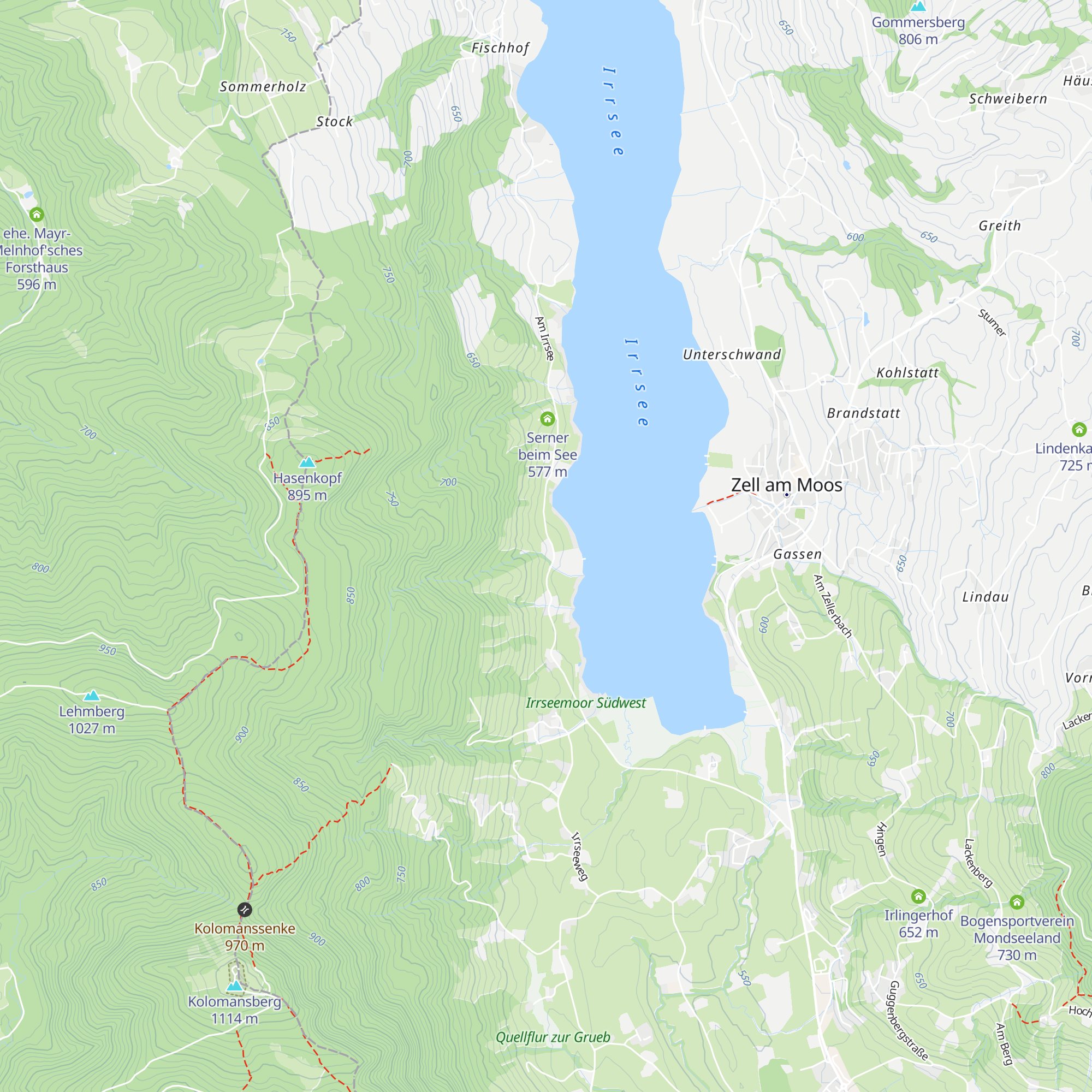Seepenison Steiningerhof map