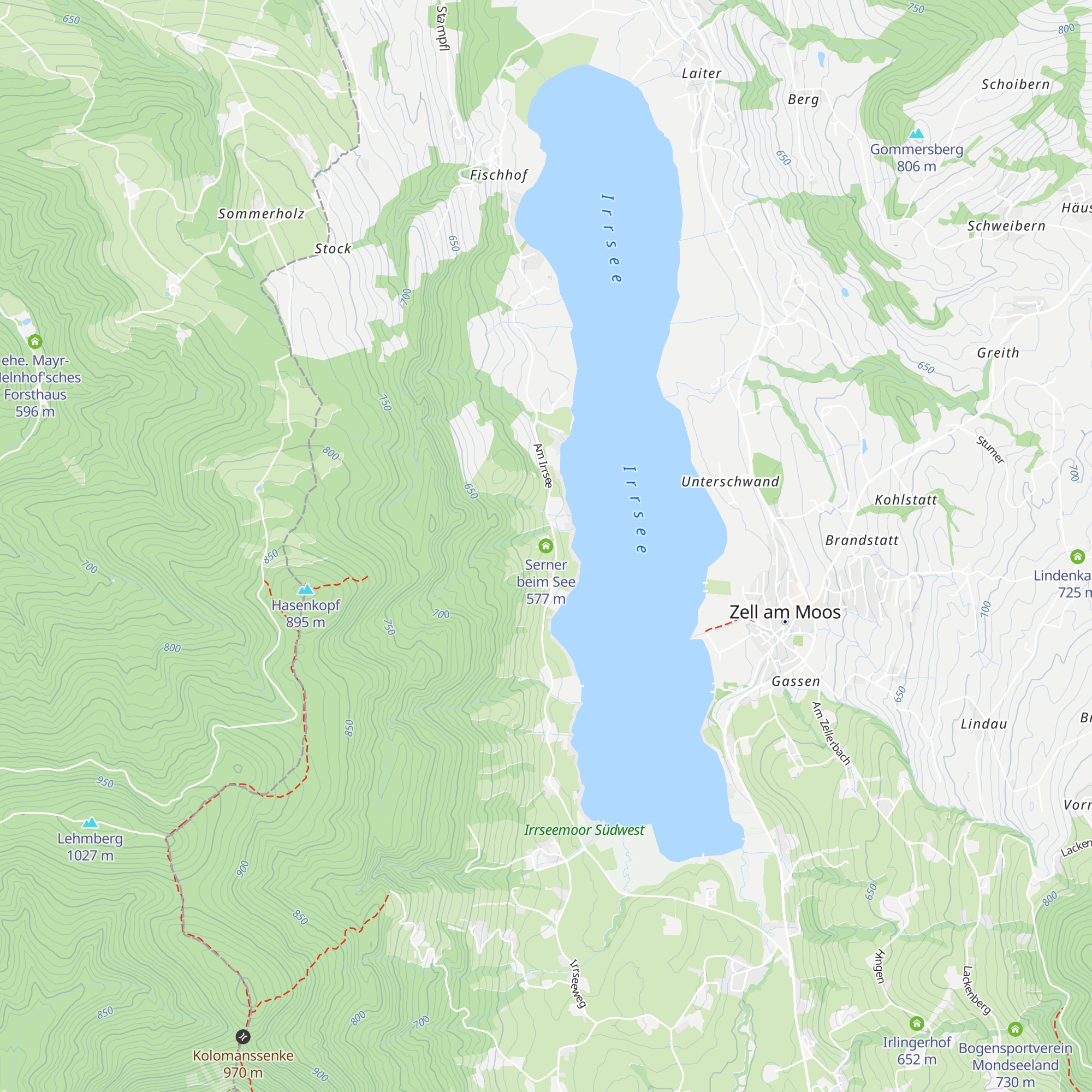 Serner beim See map