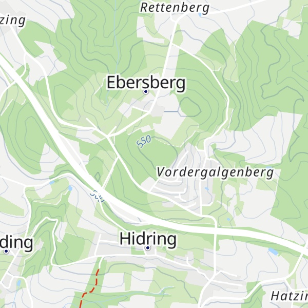 Map of Ebersberg