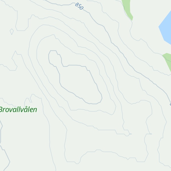 Map of Brovallvålen