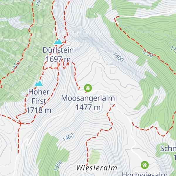 Map of Moosangerlalm