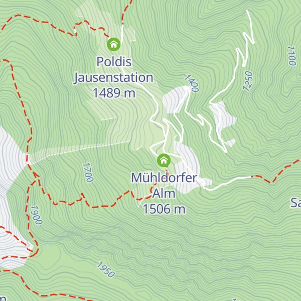 Map of Klinghütte