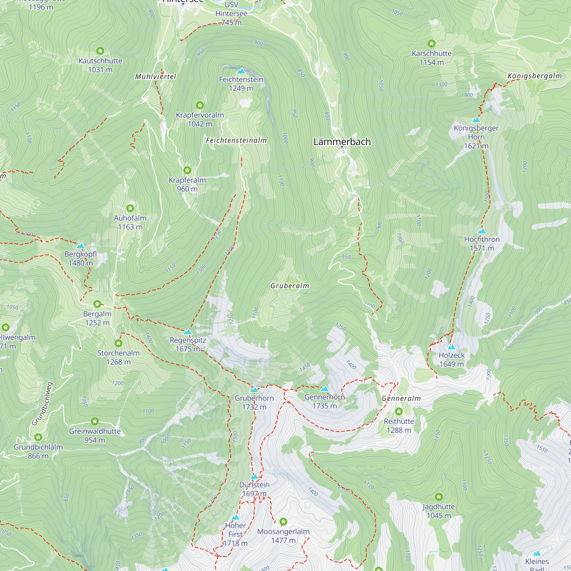 Mayerlehenhütte map