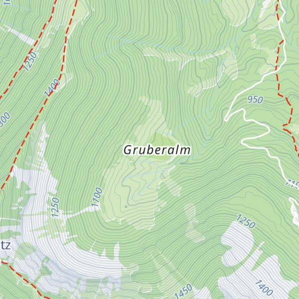 Map of Mayerlehenhütte