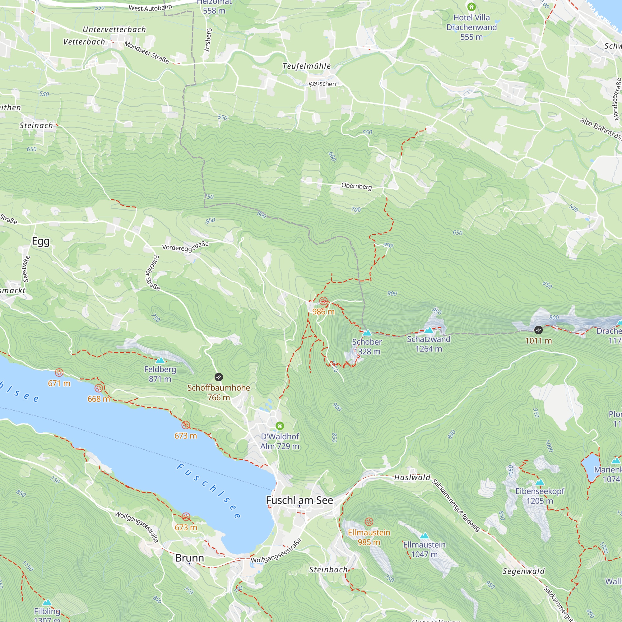 Forsthaus Wartenfels map
