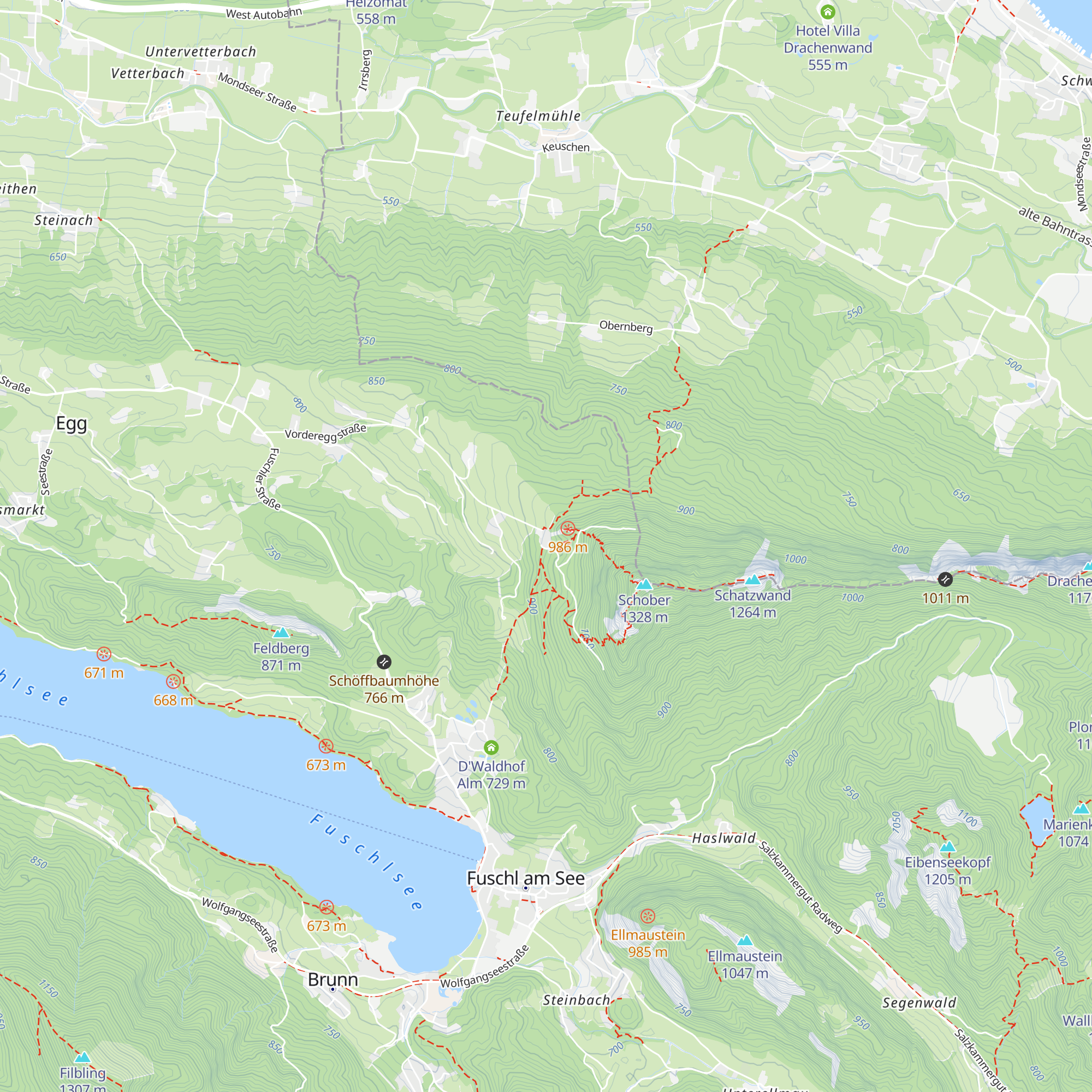 Forsthaus Wartenfels map