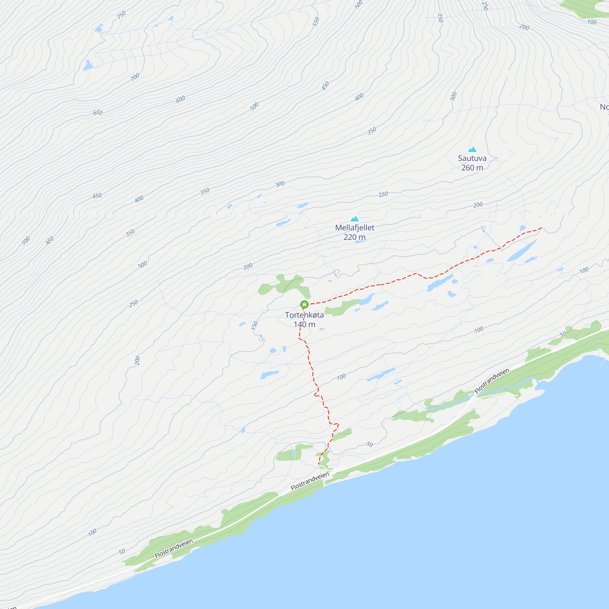 Tortenkøta map