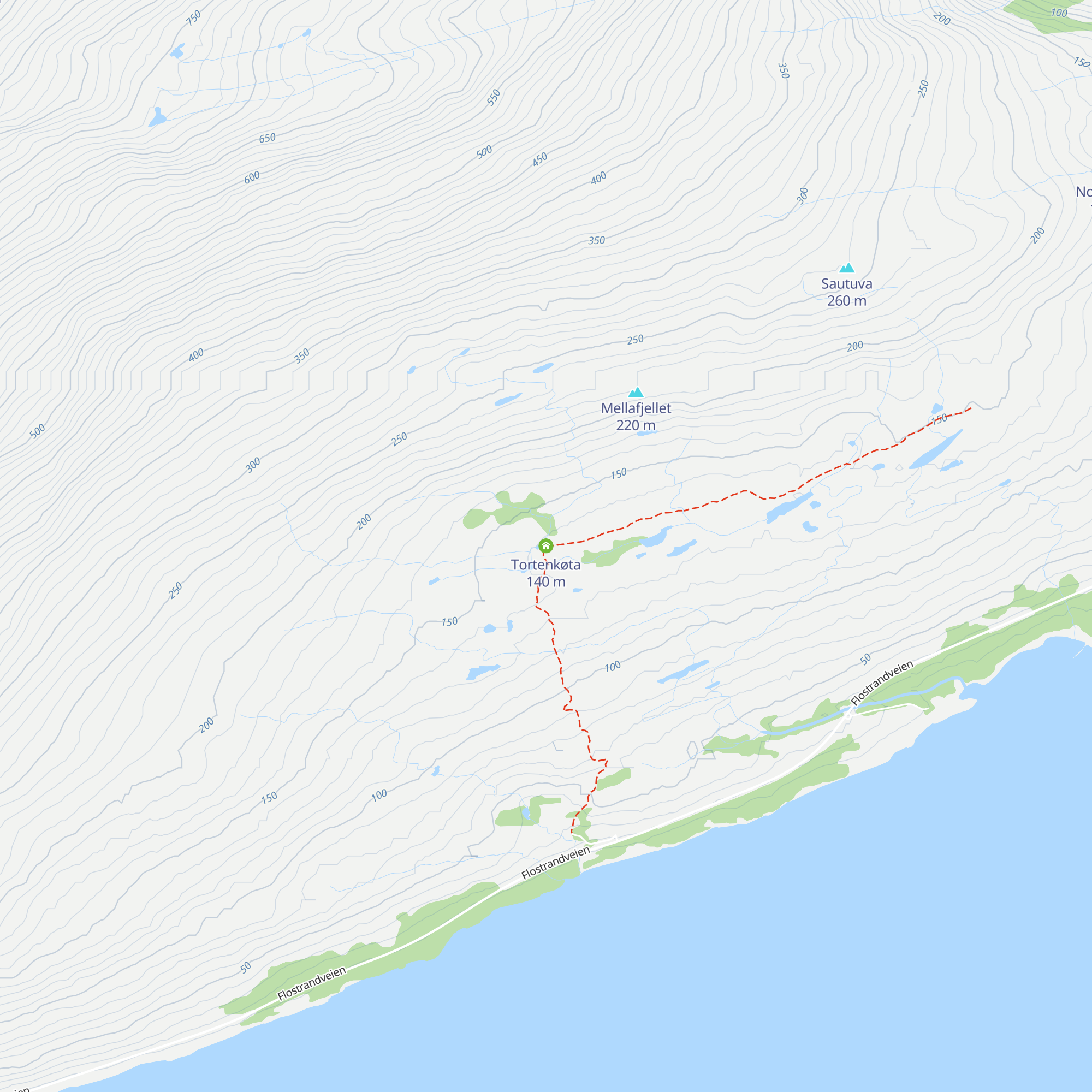 Tortenkøta map
