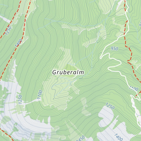 Map of Hinterleitnhütte
