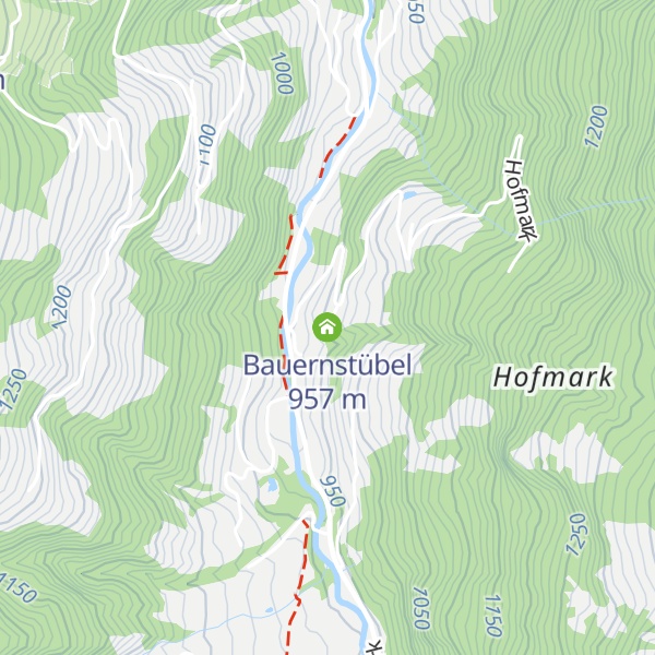 Map of Bauernstübel
