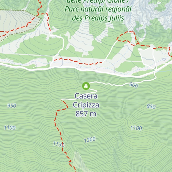 Map of Casera Cripizza
