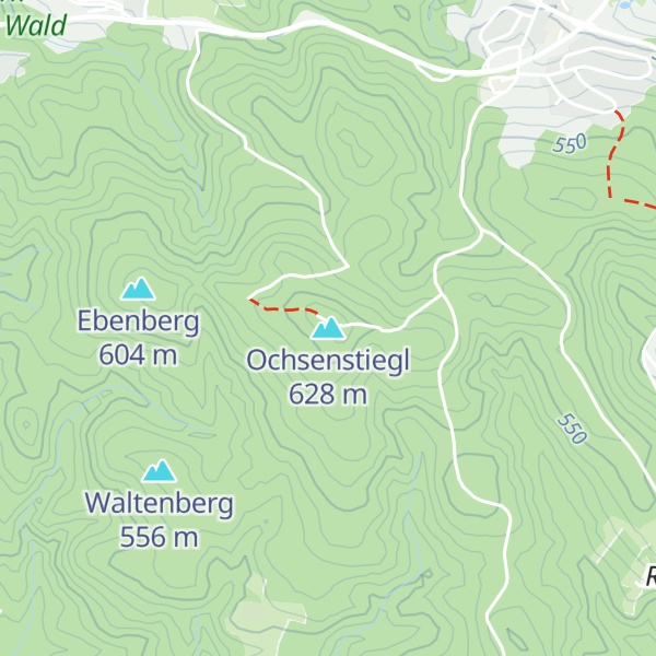 Map of Ochsenstiegl