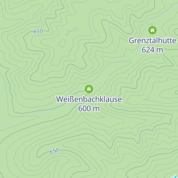 Map of Weißenbachklause