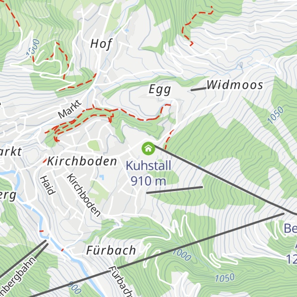 Map of Kuhstall