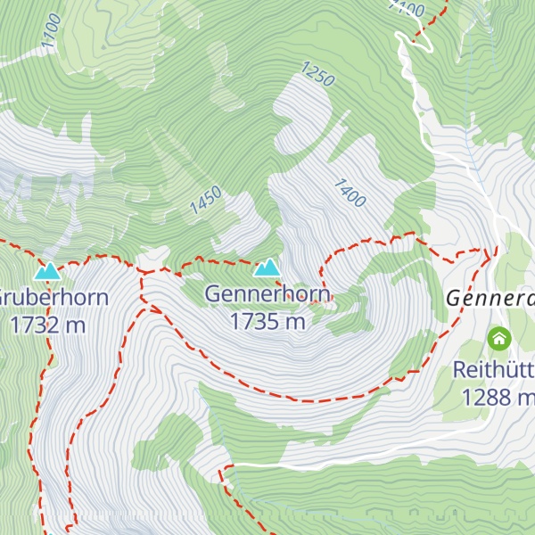 Map of Gennerhorn