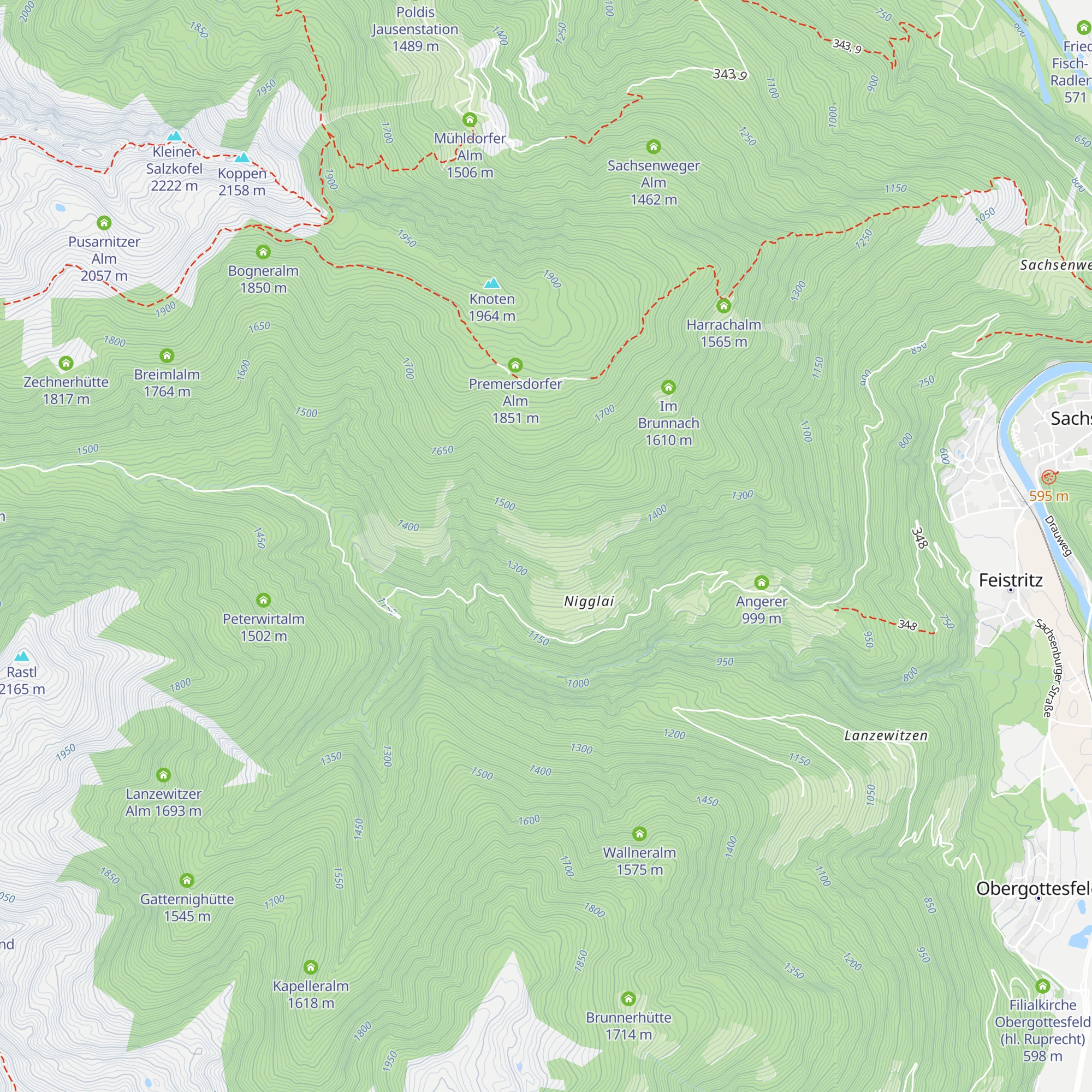 Lanhuber map