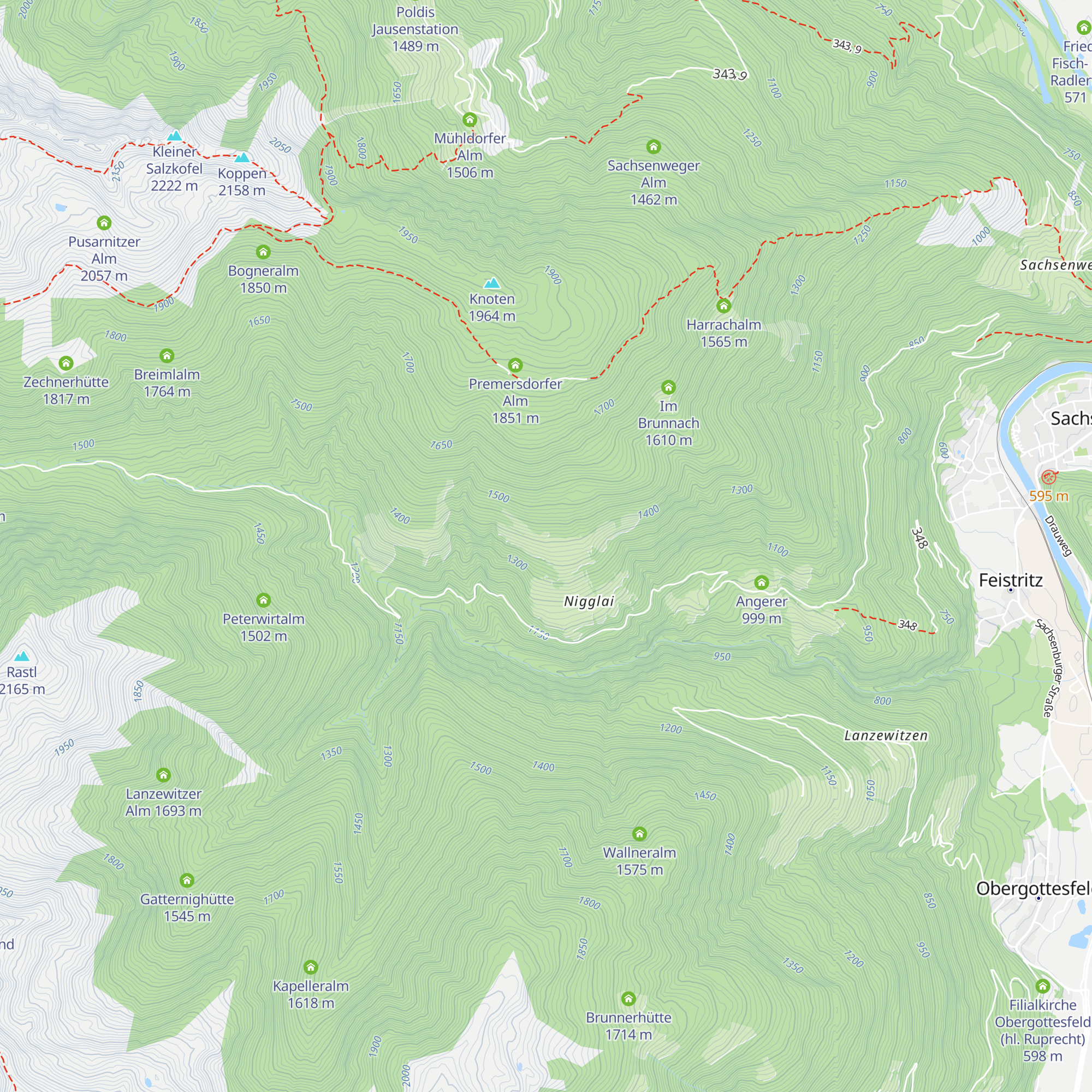 Lanhuber map