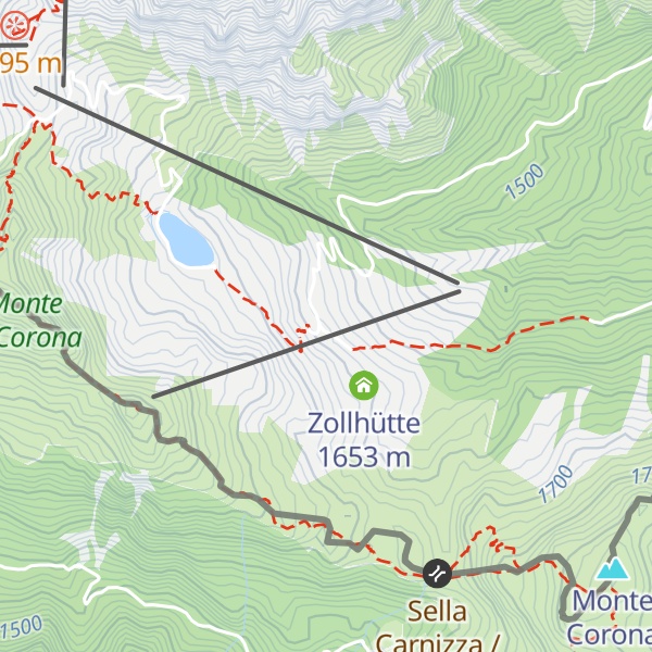 Map of Garnitzenalm