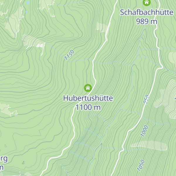 Map of Hubertushütte