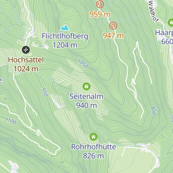 Map of Seitenalm