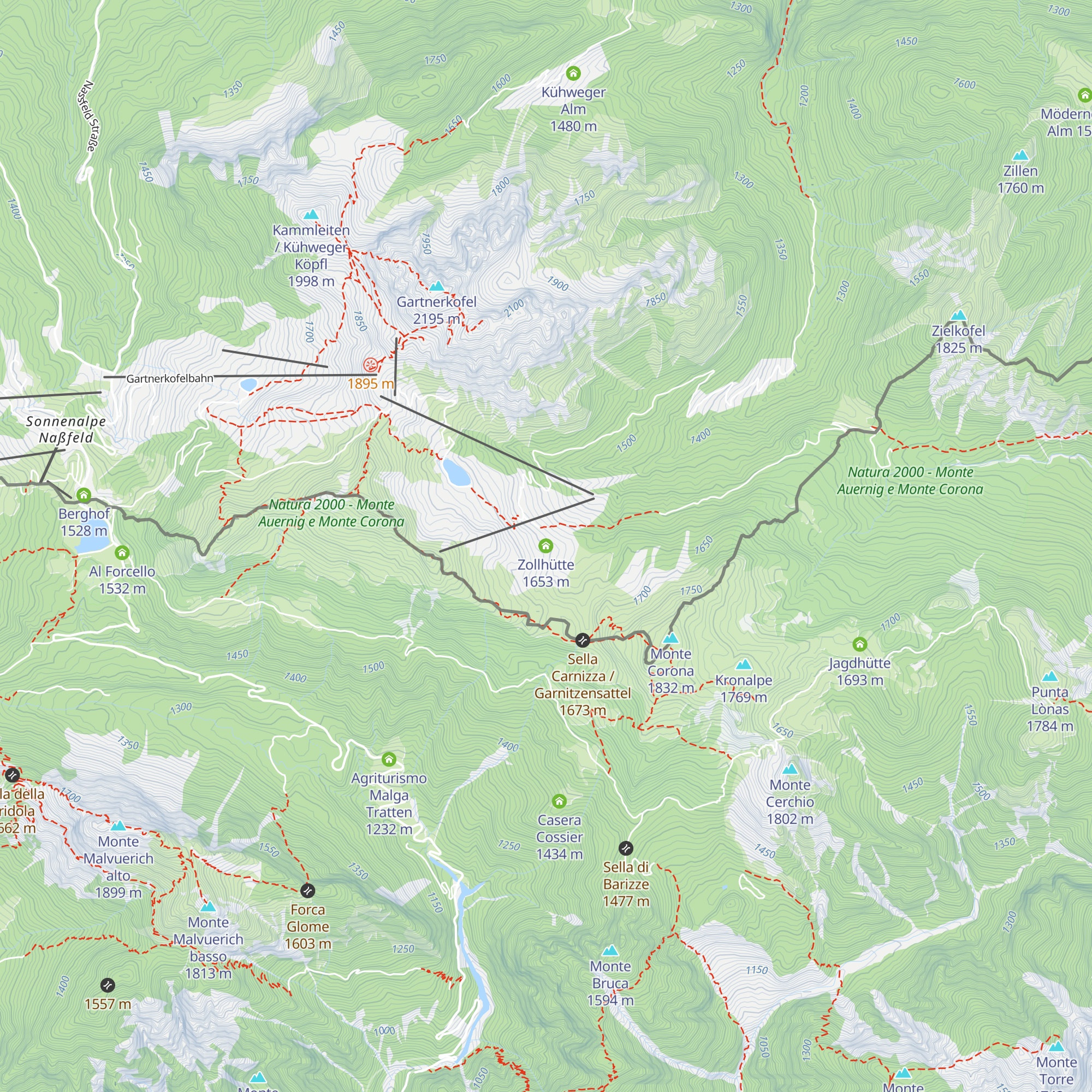 Zollhütte map