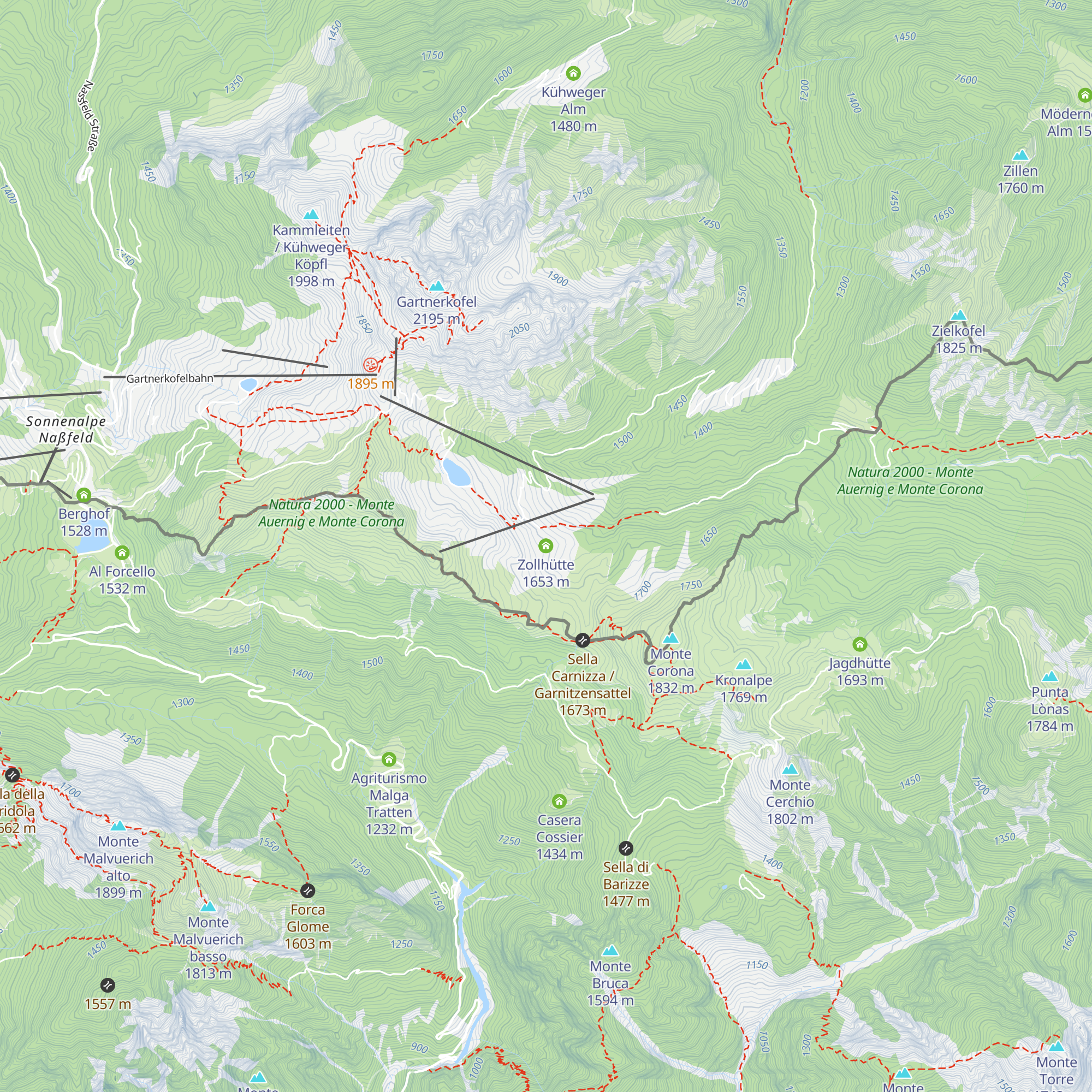 Zollhütte map