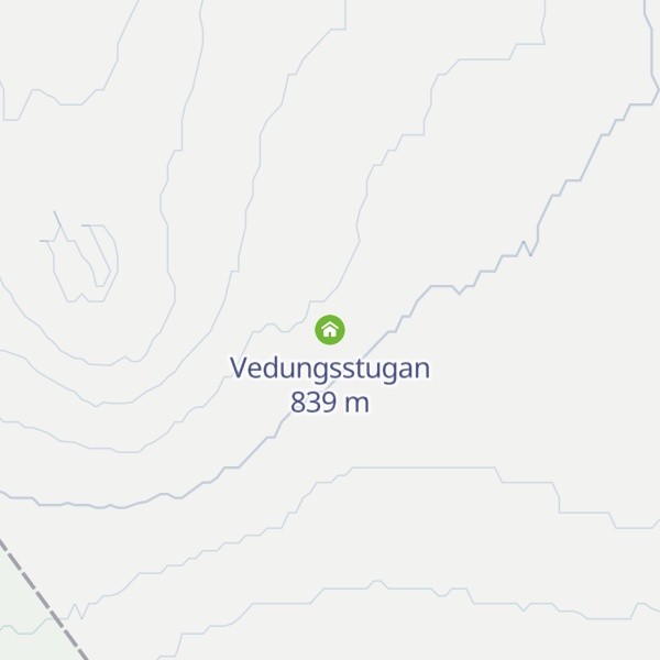 Map of Vedungsstugan