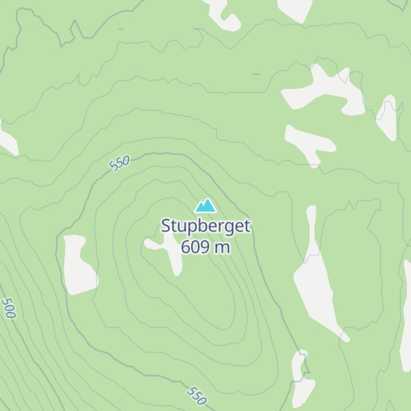 Map of Stupberget