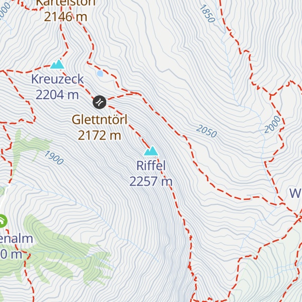 Map of Riffel