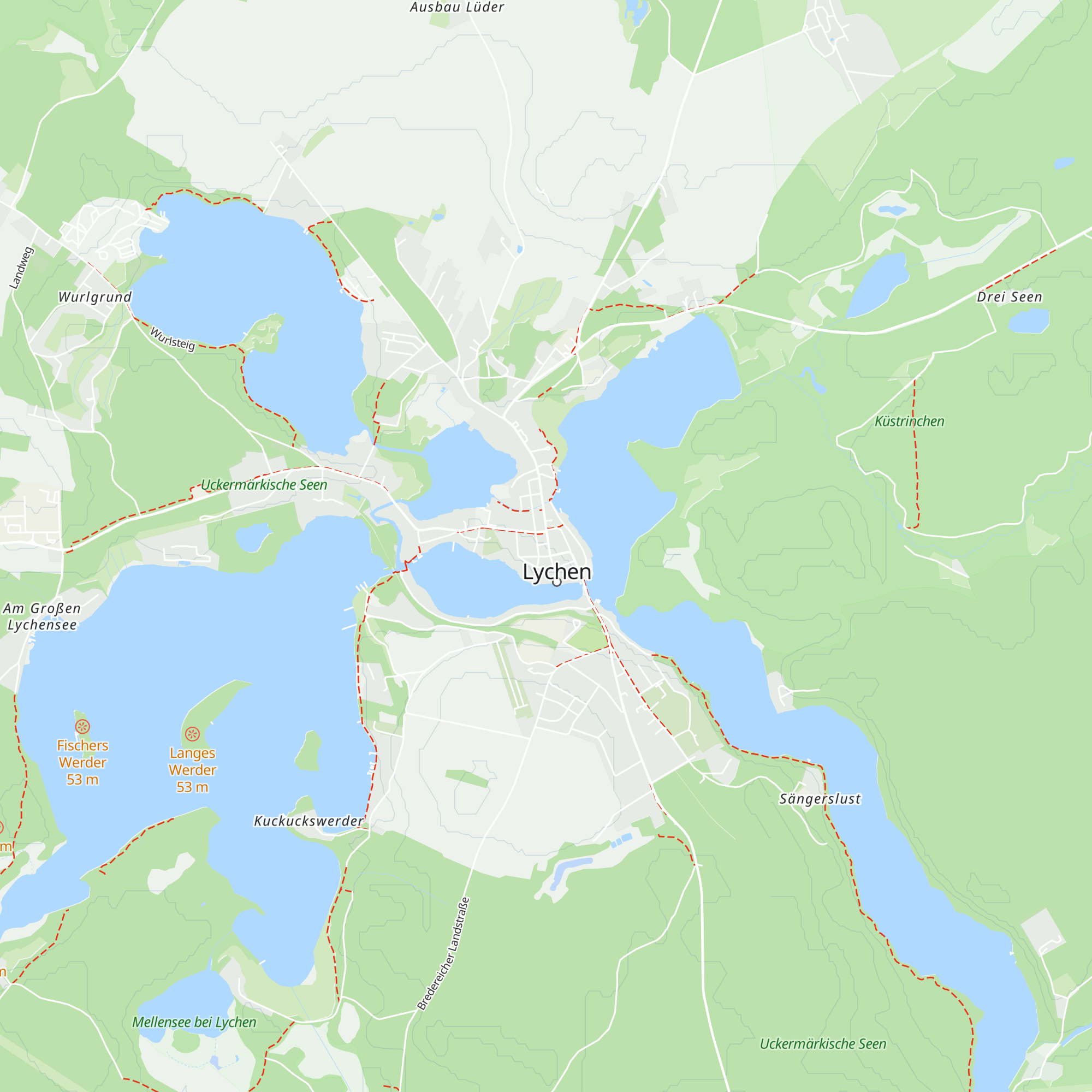 Tourist-Information map