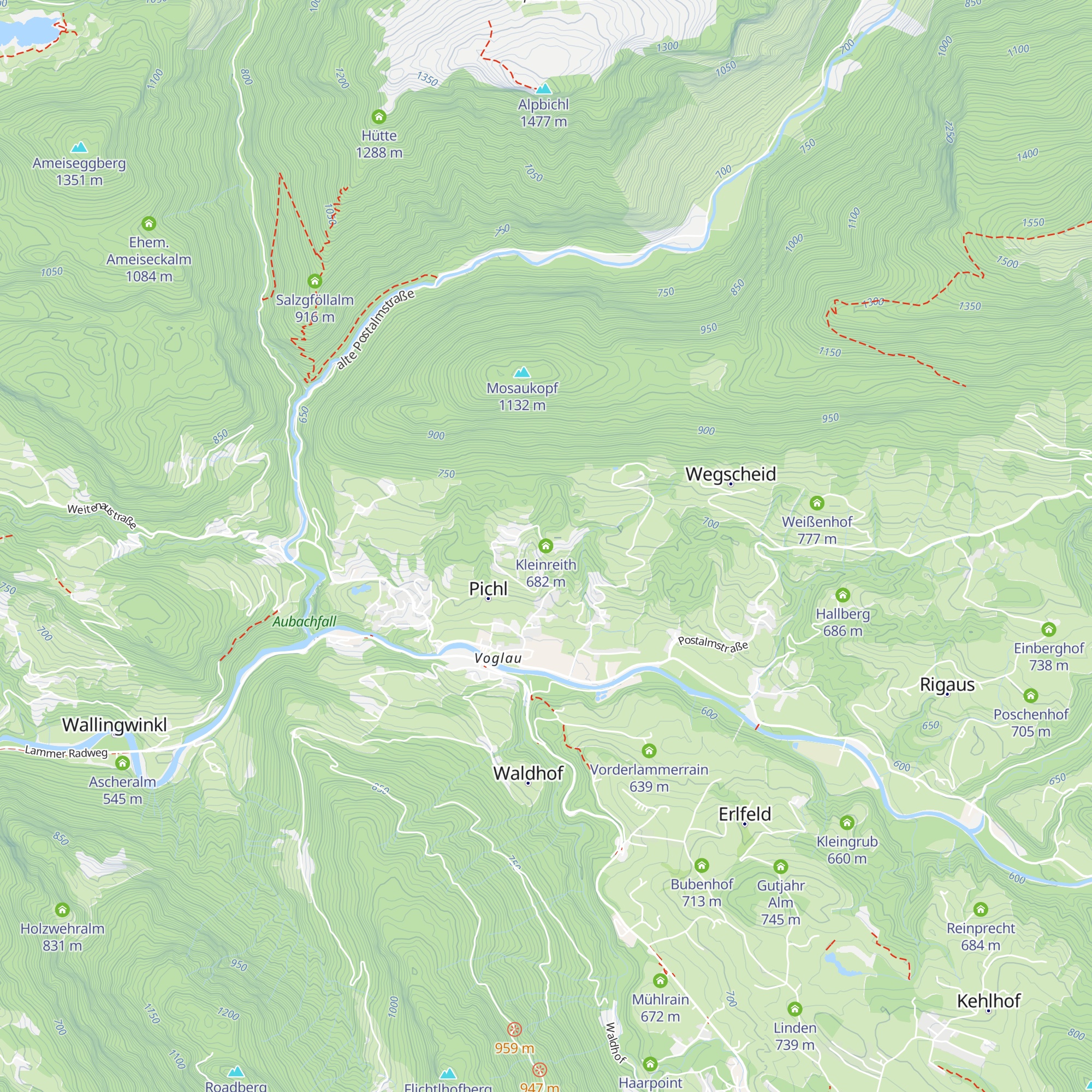 Kleinreith map
