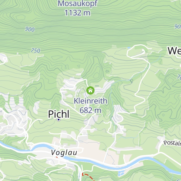 Map of Kleinreith
