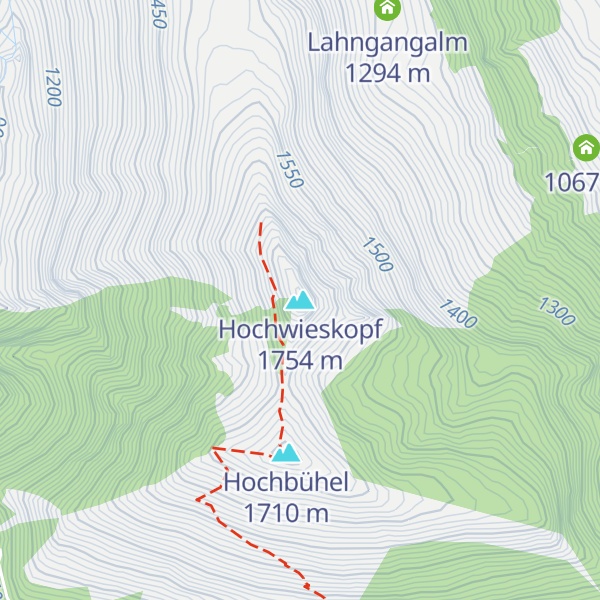 Map of Hochwieskopf