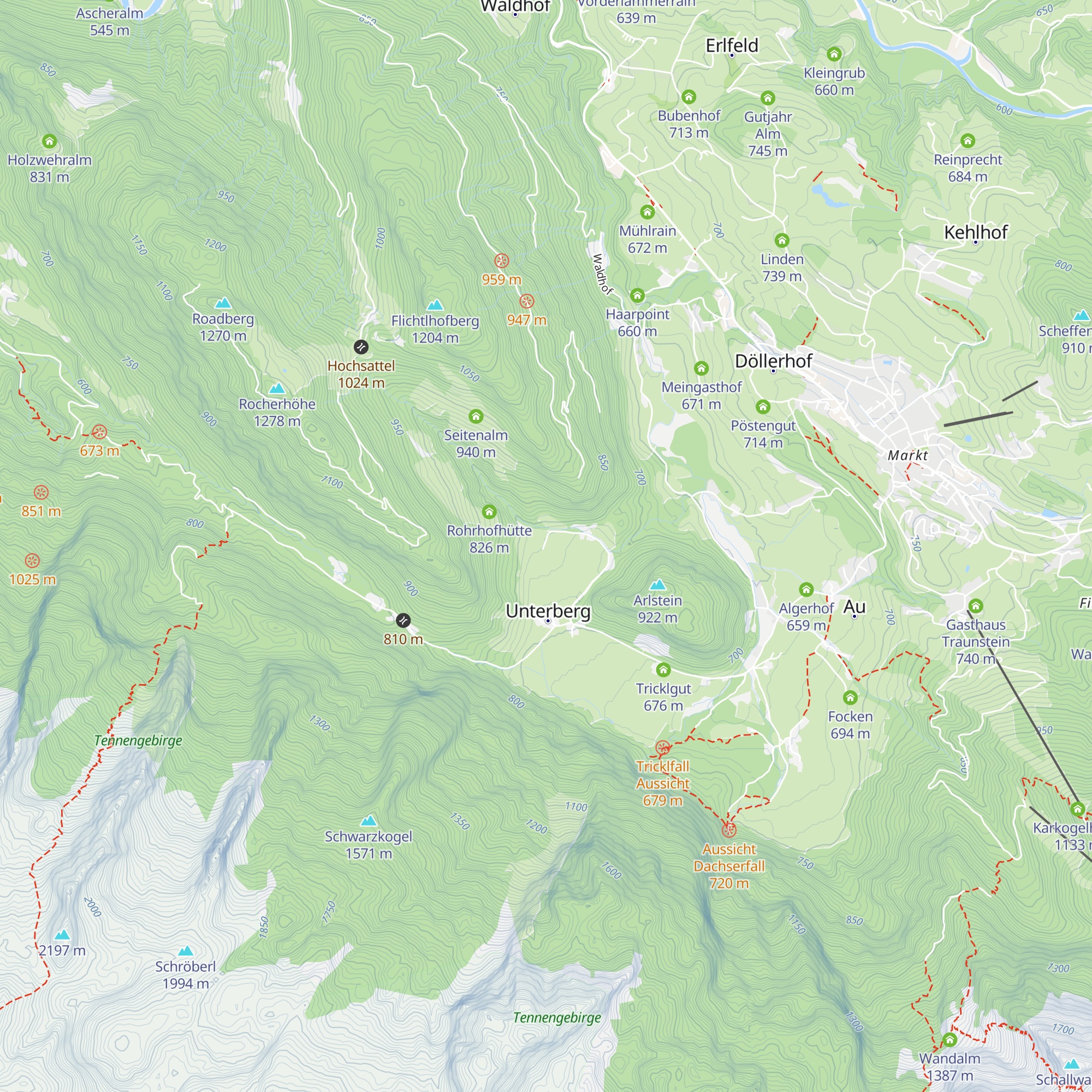 Burkhardgut map