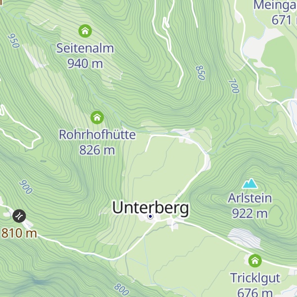 Map of Burkhardgut