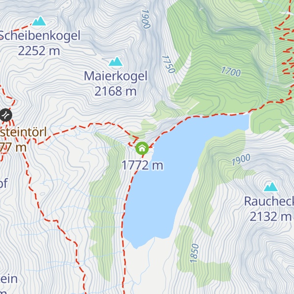 Map of Tappenkarsee Alm