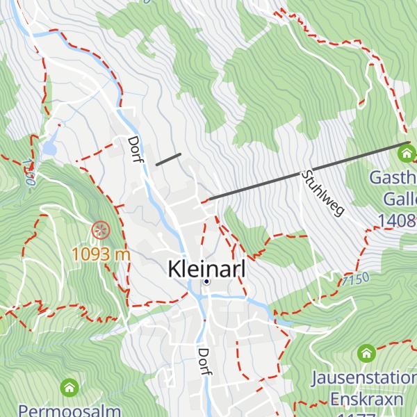 Map of Schirmstüberl