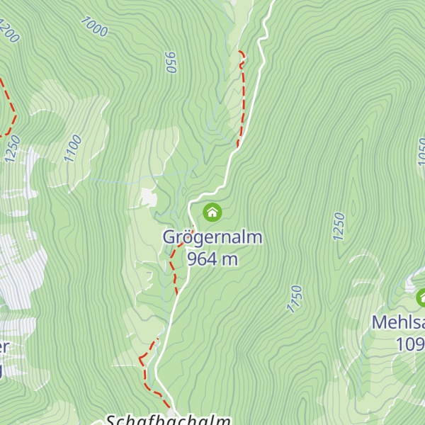 Map of Grögernalm