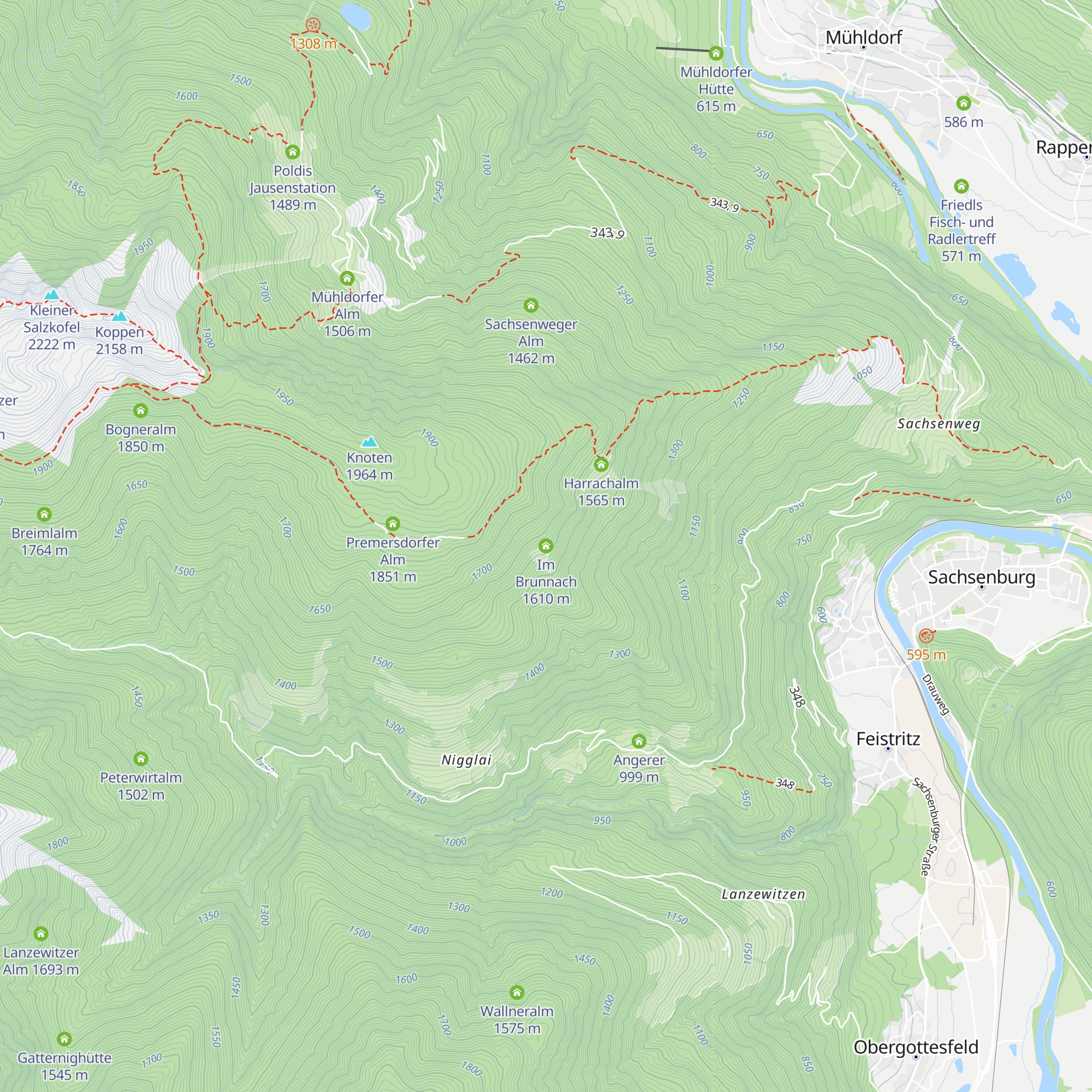Im Brunnach map