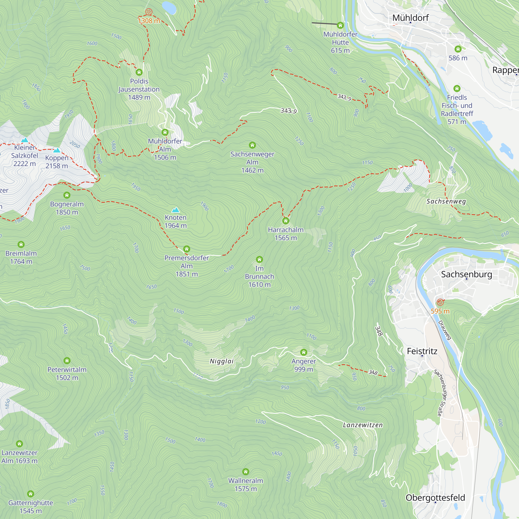 Im Brunnach map