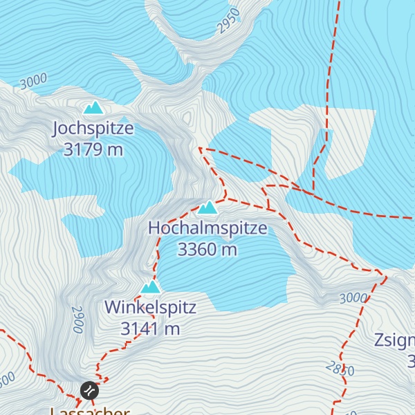 Map of Hochalmspitze