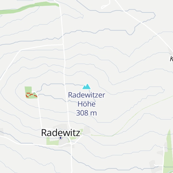Map of Radewitzer Höhe