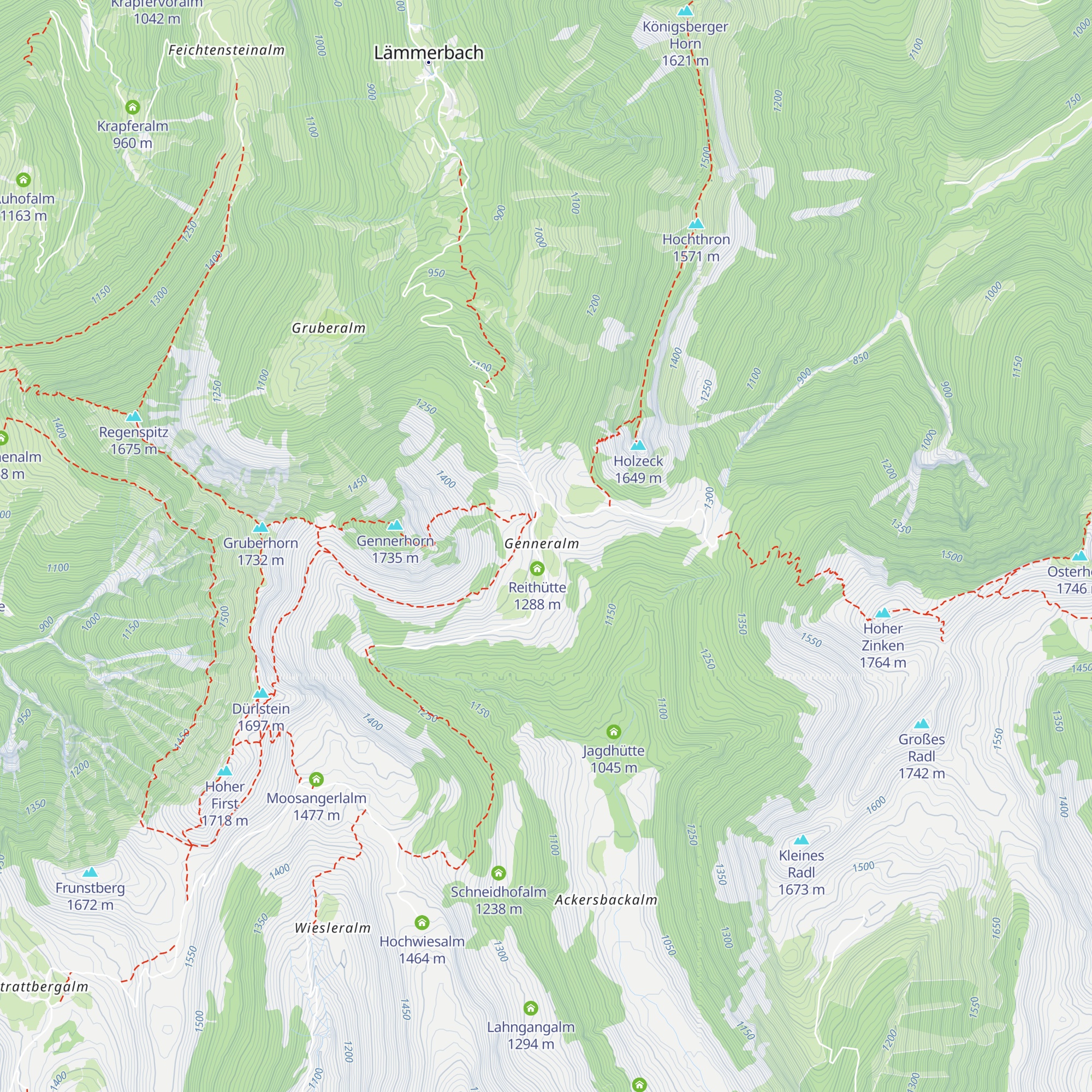 Bergrettungshütte map