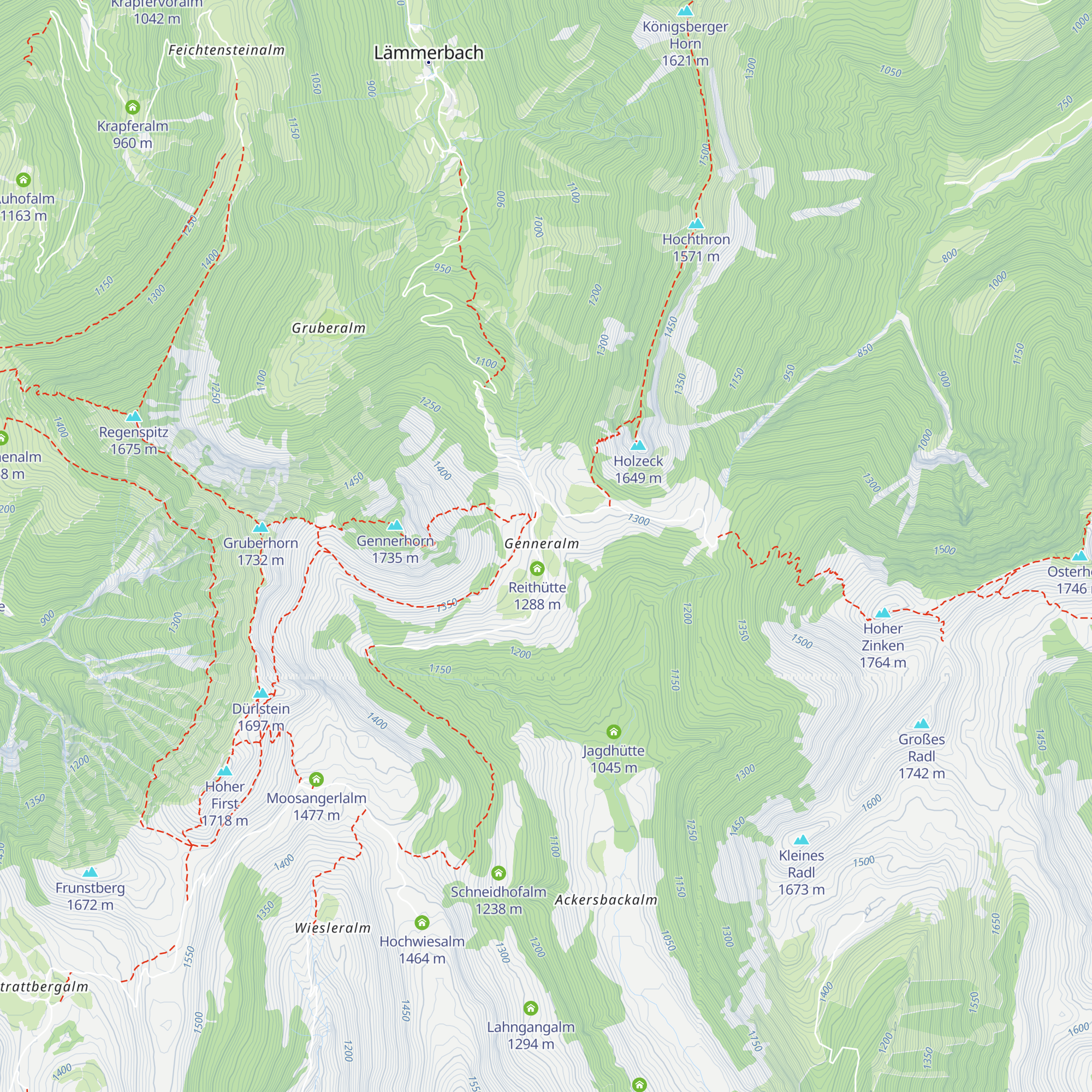 Bergrettungshütte map