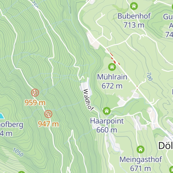Map of Salitererhäusl