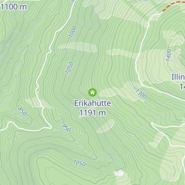 Map of Erikahütte