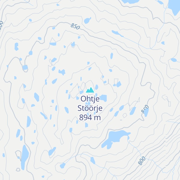 Map of Ohtje Stöörje
